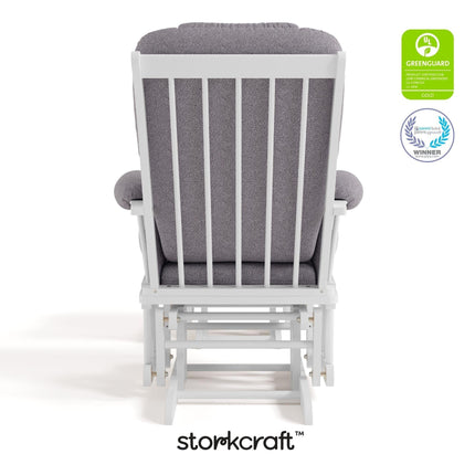 Storkcraft® Tuscany Premium Glider & Ottoman