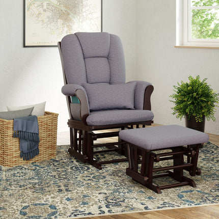 Storkcraft® Tuscany Premium Glider & Ottoman