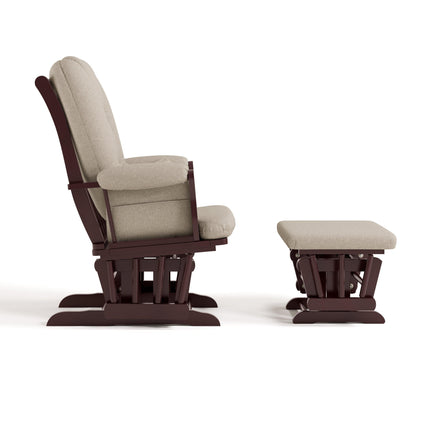Storkcraft® Tuscany Premium Glider & Ottoman