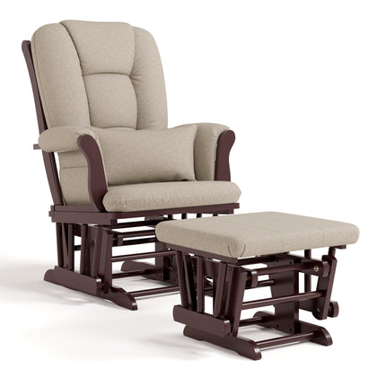 Storkcraft® Tuscany Premium Glider & Ottoman