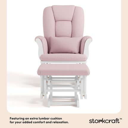 Storkcraft® Tuscany Premium Glider & Ottoman