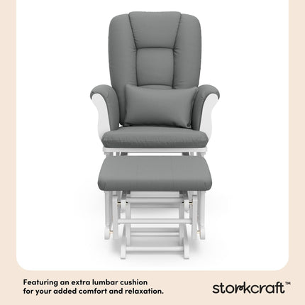 Storkcraft® Tuscany Premium Glider & Ottoman