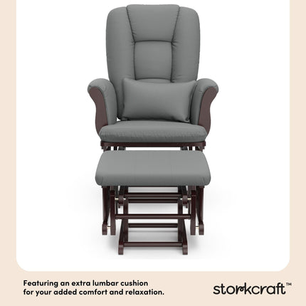 Storkcraft® Tuscany Premium Glider & Ottoman