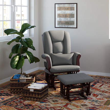 Storkcraft® Tuscany Premium Glider & Ottoman
