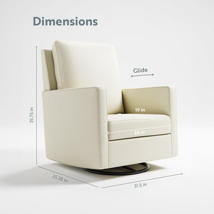 Storkcraft® Calabasas® Swivel Glider