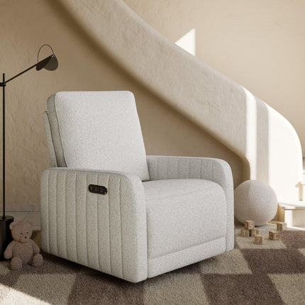 Storkcraft® Kyoto Deluxe Extra-Wide Nursery Power Recliner Swivel Glider