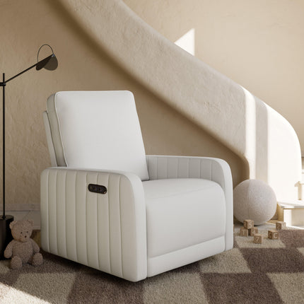 Storkcraft® Kyoto Deluxe Extra-Wide Nursery Power Recliner Swivel Glider