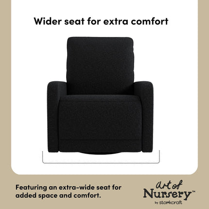 Storkcraft® Kyoto Deluxe Extra-Wide Nursery Power Recliner Swivel Glider