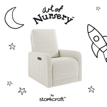 Storkcraft® Kyoto Deluxe Nursery Power Recliner Swivel Glider