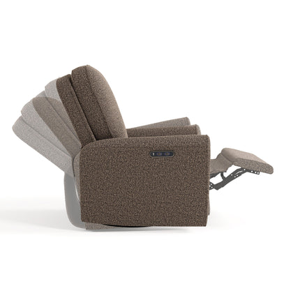 Storkcraft® Amalfi™ Deluxe Power Recliner Swivel Glider