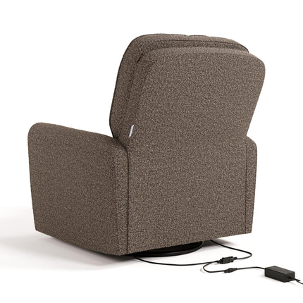 Storkcraft® Amalfi™ Deluxe Power Recliner Swivel Glider