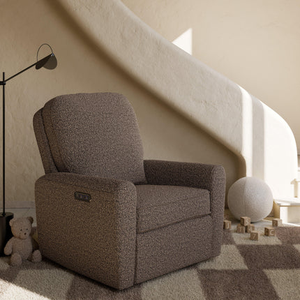 Storkcraft® Amalfi™ Deluxe Power Recliner Swivel Glider