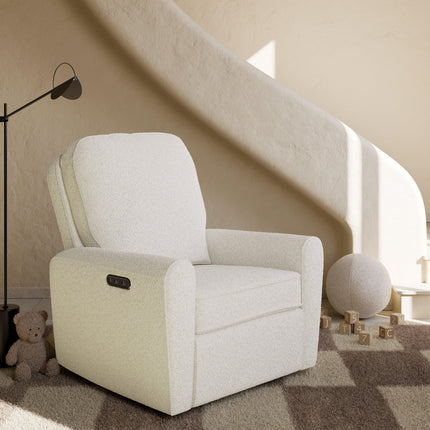 Storkcraft® Amalfi™ Deluxe Power Recliner Swivel Glider