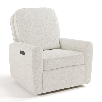 Storkcraft® Amalfi™ Deluxe Power Recliner Swivel Glider