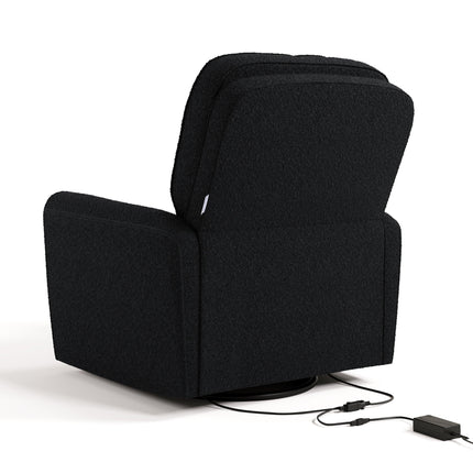 Storkcraft® Amalfi™ Deluxe Power Recliner Swivel Glider