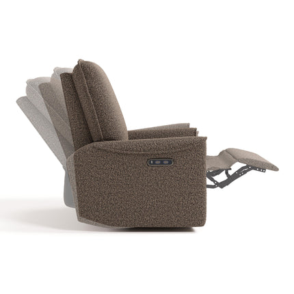 Storkcraft® Santos™ Deluxe Nursery Power Recliner Swivel Glider