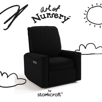 Storkcraft® Santos™ Deluxe Nursery Power Recliner Swivel Glider