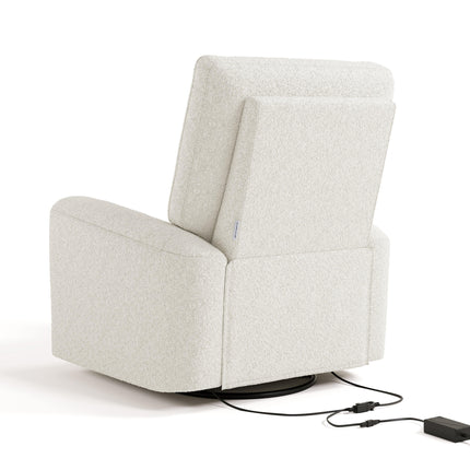 Storkcraft® Sorrento Deluxe Power Recliner Swivel Glider