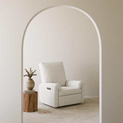 Storkcraft® Sorrento Deluxe Power Recliner Swivel Glider