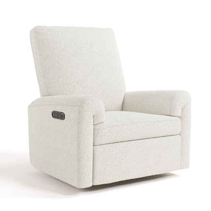 Storkcraft® Sorrento Deluxe Power Recliner Swivel Glider