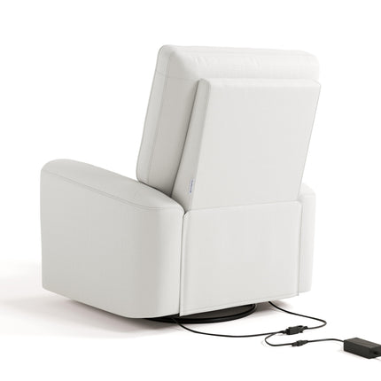 Storkcraft® Sorrento Deluxe Power Recliner Swivel Glider