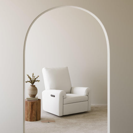 Storkcraft® Sorrento Deluxe Power Recliner Swivel Glider