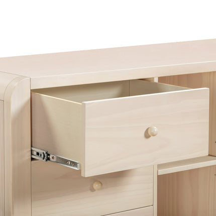 TipToe 6-Drawer Assembled Dresser with Cubbies