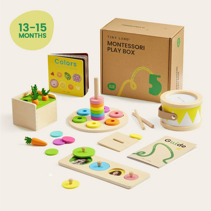 Tiny Land® Montessori Toys Set for Toddlers (13-15 Month)
