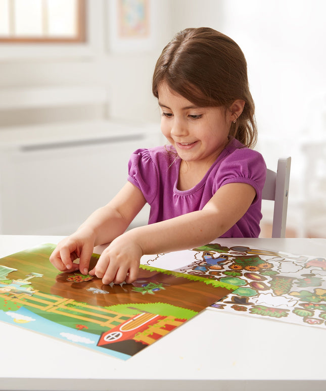 Reusable Sticker Pad - Farm