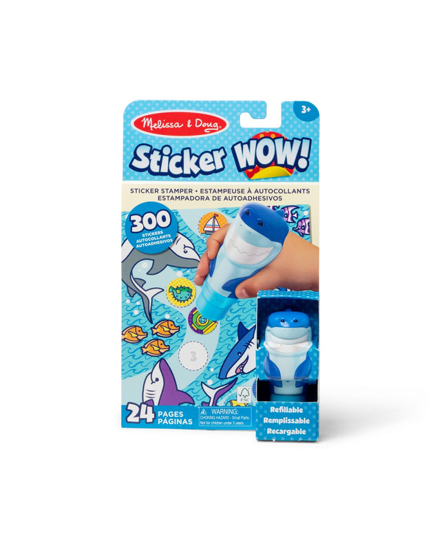 Sticker WOW!™ Activity Pad & Sticker Stamper - Shark