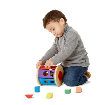 Match and Roll Shape Sorter