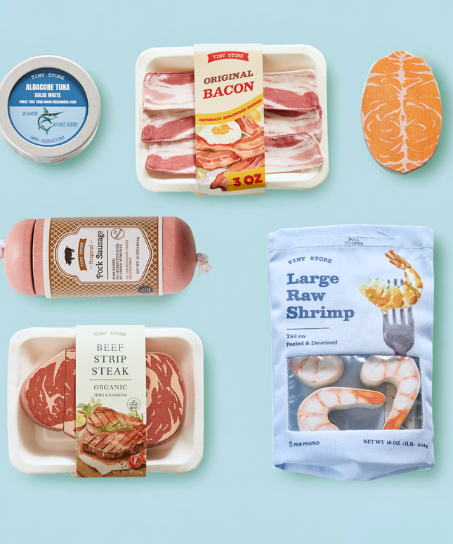 Tiny Land® Organic Meat & Seafood Pack