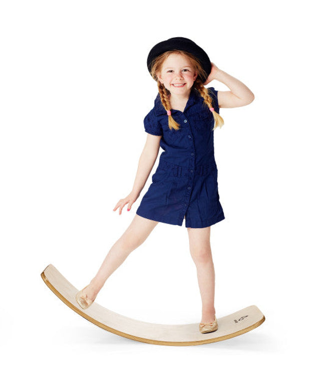 12 Inch Wobble Board for Balance Training-Natural