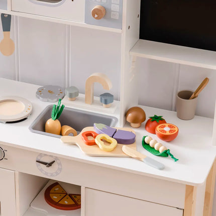 Wooden Childs Play Food Set - Vegetables