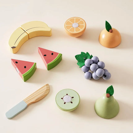 Wooden Childs Play Food Set - Fruit