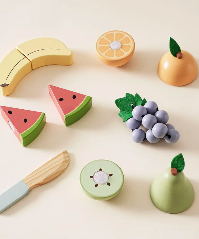 Wooden Childs Play Food Set - Fruit