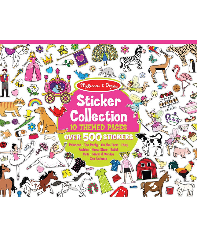Sticker Collection - Princesses, Tea Party, Animals, and More