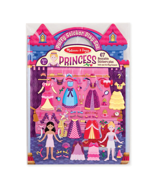 Puffy Sticker Play Set - Princess