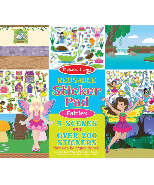Reusable Sticker Pad - Fairies