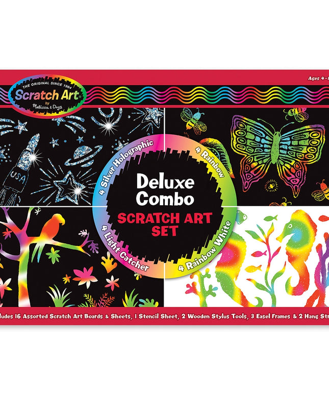 Deluxe Combo Scratch Art Set