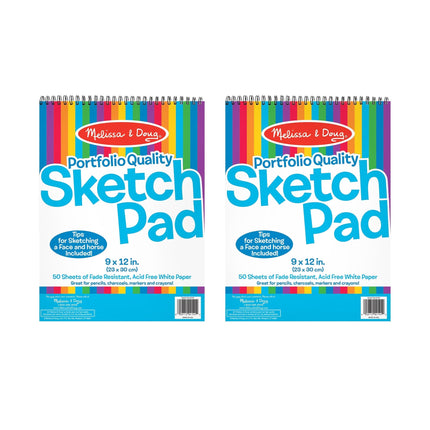 Sketch Pad 2-Pack (9-Inch x 12-Inch)