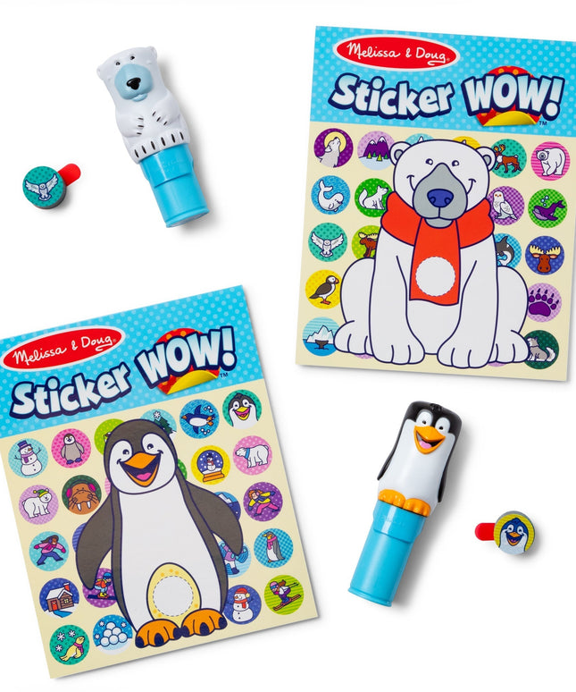 Sticker WOW!® Activity Pads & Sticker Stampers VALUE PACK - Winter