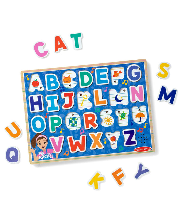 Ms. Rachel™  Wooden Phonics Alphabet Sound Puzzle - 26 Pieces