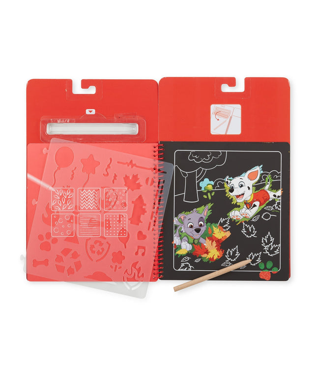 PAW Patrol Scratch Art Pad - Marshall