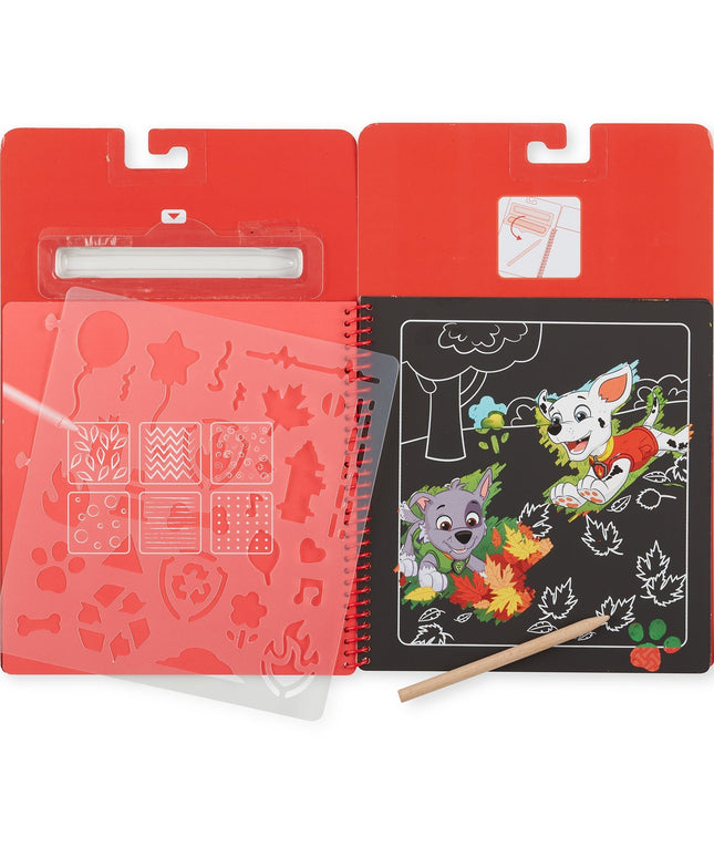 PAW Patrol Scratch Art Pad - Marshall