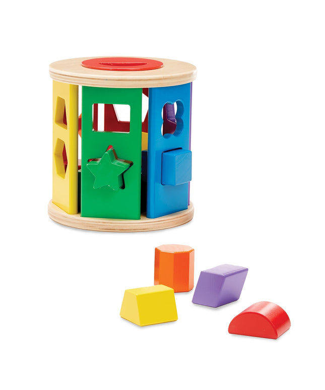 Match and Roll Shape Sorter