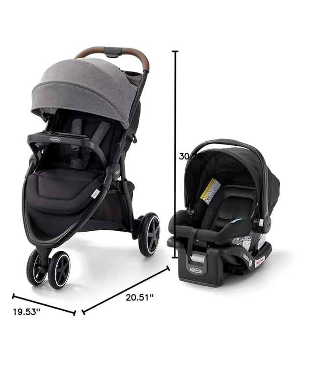 Outpace All-Terrain Travel System - Grey