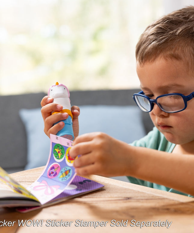 Sticker WOW!® Mini Activity Pad & Refill Stickers - Favorite Things (200+ Stickers, Stamper Not Included)