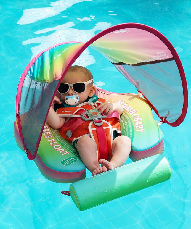 Mambobaby Float with Canopy and Tail Gradient