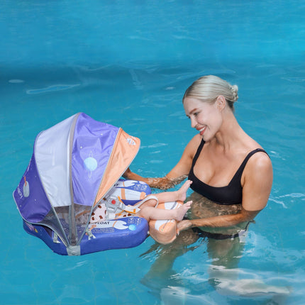 Mambobaby Float with UPF50+ Canopy and Tail Astronaut